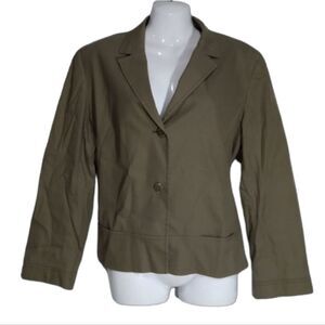 Nieman Marcus army green jacket 12